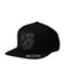 GREY PARTY CREST HAT - BLACK